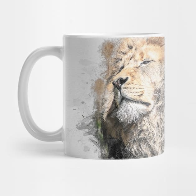 Lioness Lion Animal Wild Africa Jungle Safari Couple Wildlife by Cubebox